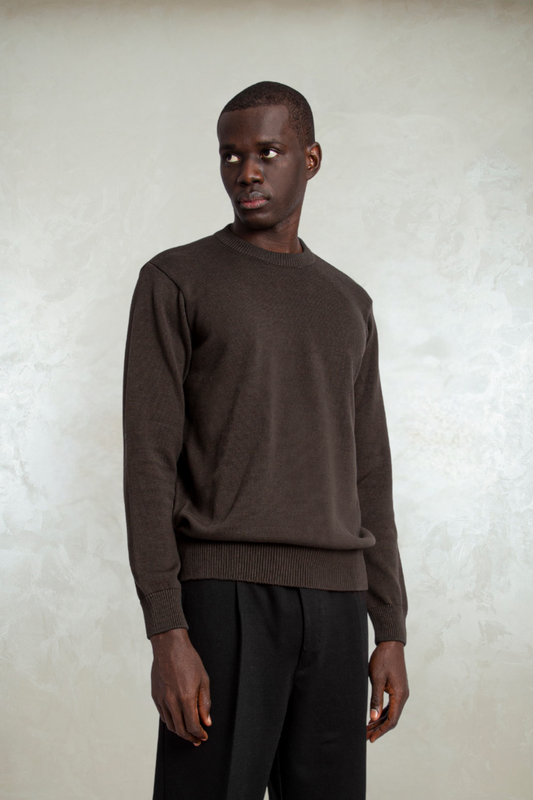 icon crewneck /dark olive