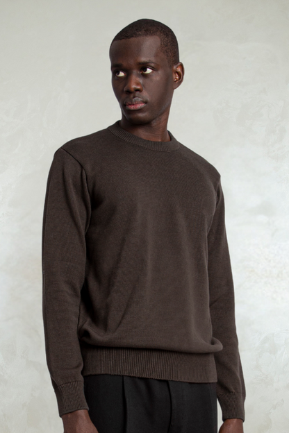 icon crewneck /dark olive