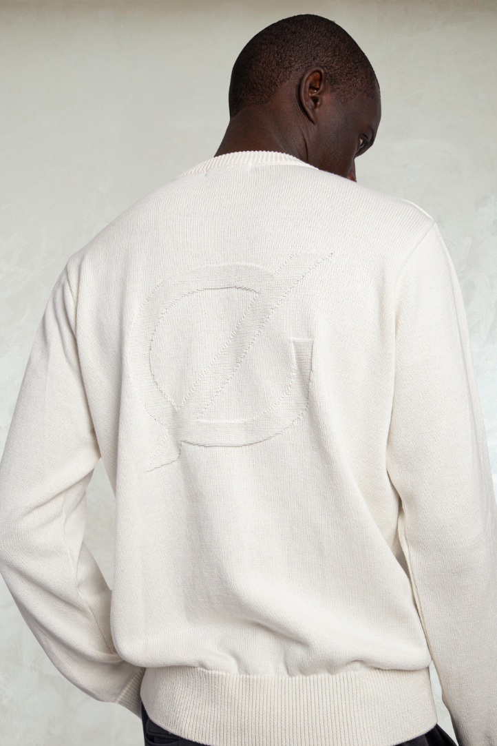 icon crewneck /cream