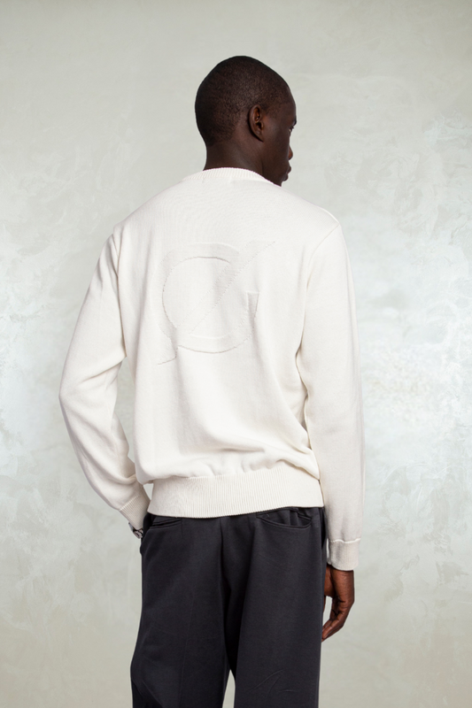 icon crewneck /cream