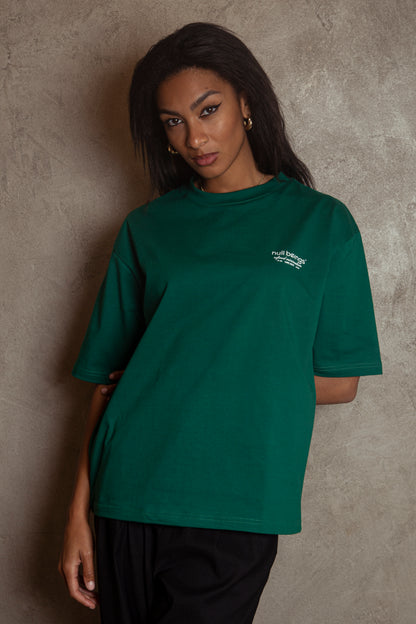 printed tee /green