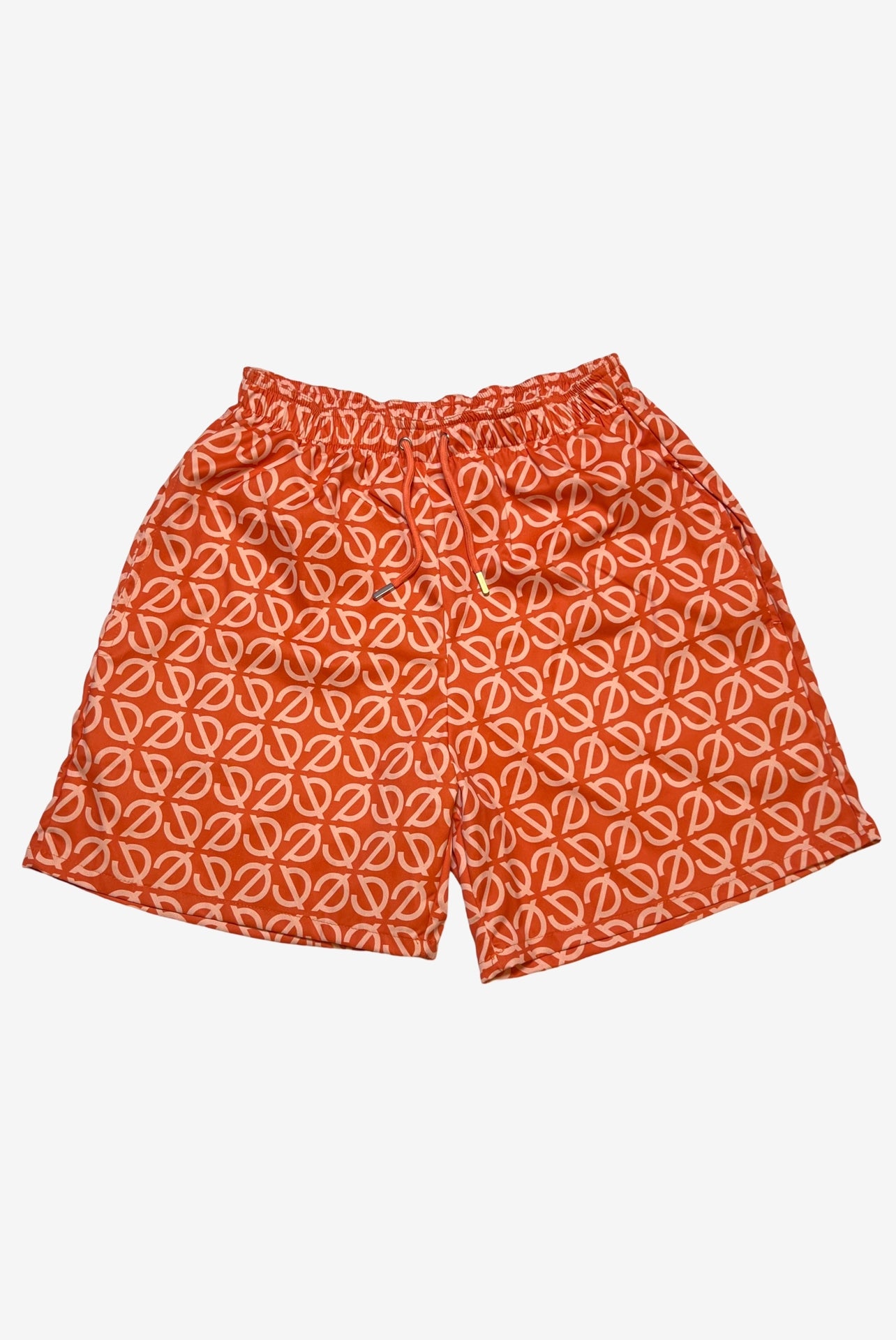 monogram swimsuit /orange