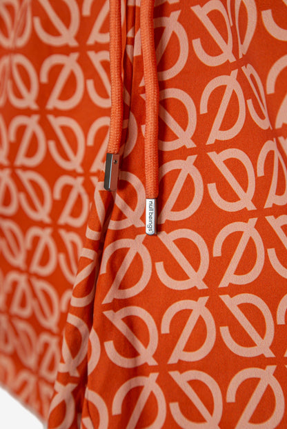 monogram swimsuit /orange