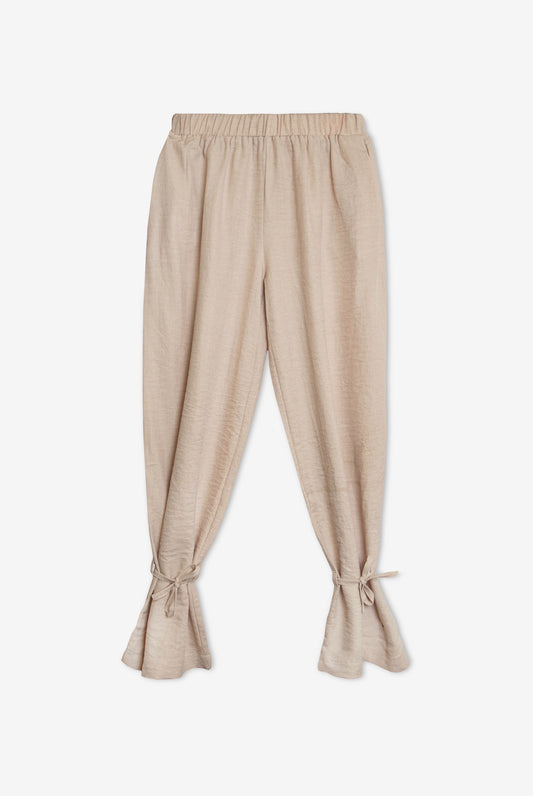 women's linen pants /beige