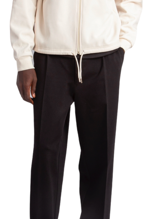 pleated trousers /black