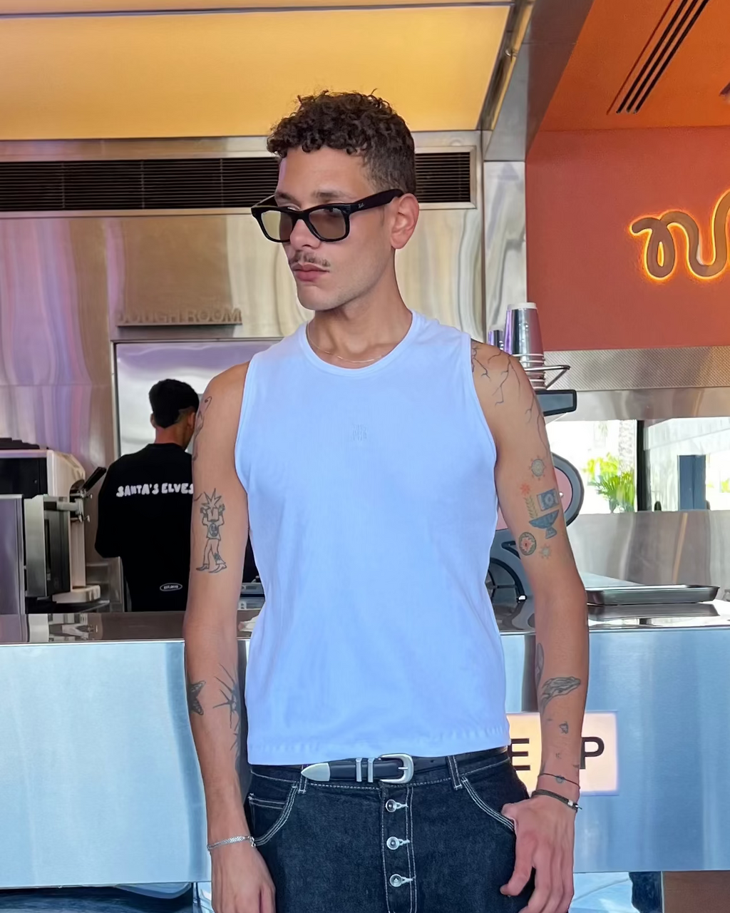 tank top /his