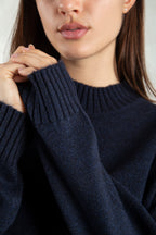 wool-blend crewneck